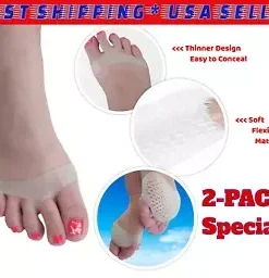 2 PK Sesamoiditis Pad for Sesamoid Pain - Ball of Foot Bunion Relief,