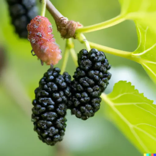 50+ Black Mulberry Tree Seeds (Morus nigra) | Sweet Edible Fruits,